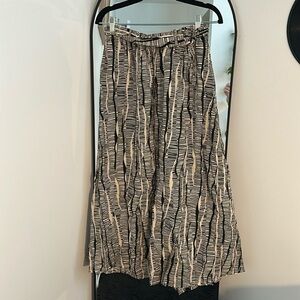 Nine West patterned maxi skirt